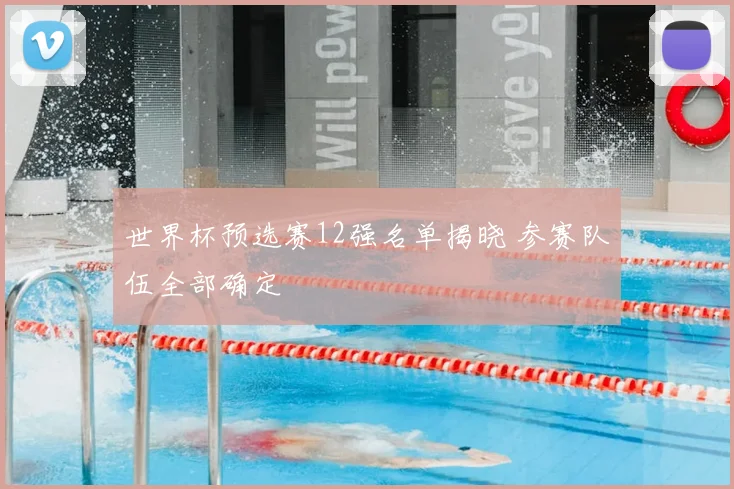 世界杯预选赛12强名单揭晓 参赛队伍全部确定